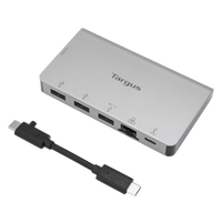 USB-C Ethernet Adapter with 3x USB-A Ports and 1x USB-C Port with 100W PD Pass-Thru