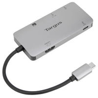 USB-C Multi-Port Single Video Adapter and Card Reader with 100W PD Pass-Thru