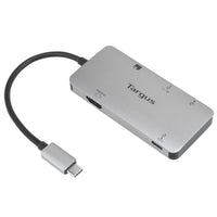 USB-C Multi-Port Single Video Adapter and Card Reader with 100W PD Pass-Thru