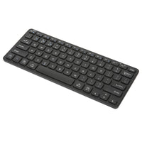 Compact Multi-Device Bluetooth® Antimicrobial Keyboard (Black)