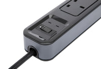 SmartSurge Plus with USB-A and USB-C Ports (Black)