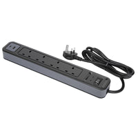 SmartSurge Plus with USB-A and USB-C Ports (Black)