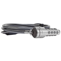 DEFCON® Trapezoid Serialized Combo Cable Lock
