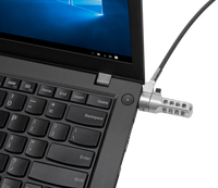 DEFCON® Trapezoid Serialized Combo Cable Lock