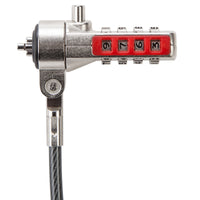 DEFCON® T-Lock Resettable Combo Cable Lock