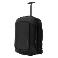 15.6” Mobile Tech Traveler EcoSmart® Rolling Backpack (Black)