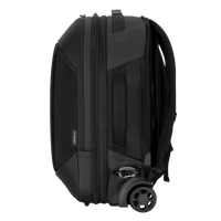 15.6” Mobile Tech Traveler EcoSmart® Rolling Backpack (Black)