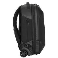 15.6” Mobile Tech Traveler EcoSmart® Rolling Backpack (Black)