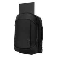 15.6” Mobile Tech Traveler EcoSmart® Rolling Backpack (Black)