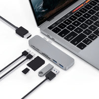 HyperDrive DUO 7-in-2 USB-C Hub - Grey
