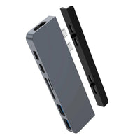 HyperDrive DUO 7-in-2 USB-C Hub - Grey
