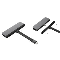 HyperDrive 6-in-1 USB-C Hub for iPad Pro/Air - Grey
