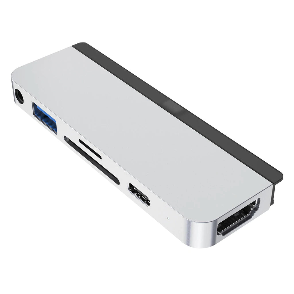 HyperDrive 6-in-1 USB-C Hub for iPad Pro/Air - Silver – Targus AP HyperDrive 6-in-1 USB-C Hub for iPad Pro/Air - Silver – Targus AP