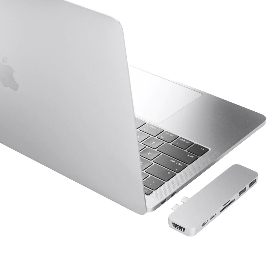HyperDrive DUO 7-in-2 USB-C Hub - Silver – Targus AP