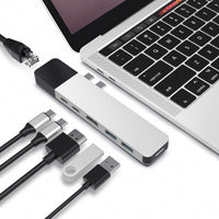 HyperDrive NET 6-in-2 USB-C Hub - Silver
