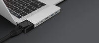 HyperDrive NET 6-in-2 USB-C Hub - Silver