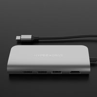 HyperDrive POWER 9-in-1 USB-C Hub - Silver