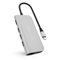 HyperDrive POWER 9-in-1 USB-C Hub - Silver