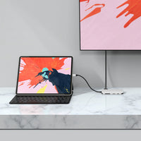 HyperDrive POWER 9-in-1 USB-C Hub - Silver