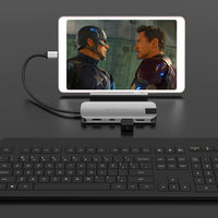 HyperDrive SLIM 8-in-1 USB-C Hub - Silver