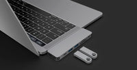 HyperDrive SOLO 7-in-1 USB-C Hub - Grey