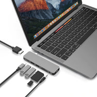 HyperDrive SOLO 7-in-1 USB-C Hub - Grey