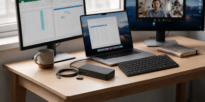 Stop Plugging In Every Morning. One Cable Changes Everything.