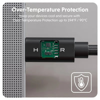 HyperDrive® Next USB4 Type-C Performance Cable (1.2M/4Ft) - Black