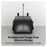 HyperJuice 60W Silicone USB-C to USB-C Cable (1.5M/5Ft) - Black