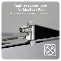 HyperShield MacBook Pro Master-Keyed Cable Lock (25-Pack)