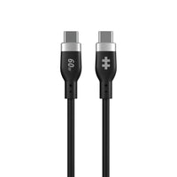 HyperJuice 60W Silicone USB-C to USB-C Cable (1.5M/5Ft) - Black