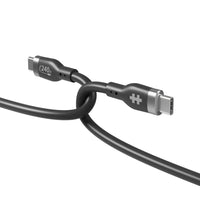 HyperJuice 240W Silicone USB-C to USB-C Cable (2M/6Ft) - Black