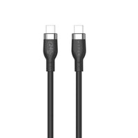 HyperJuice 240W Silicone USB-C to USB-C Cable (1M/3Ft) - Black