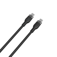 HyperJuice 240W Silicone USB-C to USB-C Cable (2M/6Ft) - Black