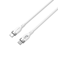 HyperJuice 240W Silicone USB-C to USB-C Cable (2M/6Ft) - White