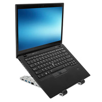 Portable Laptop Stand with Integrated Dock