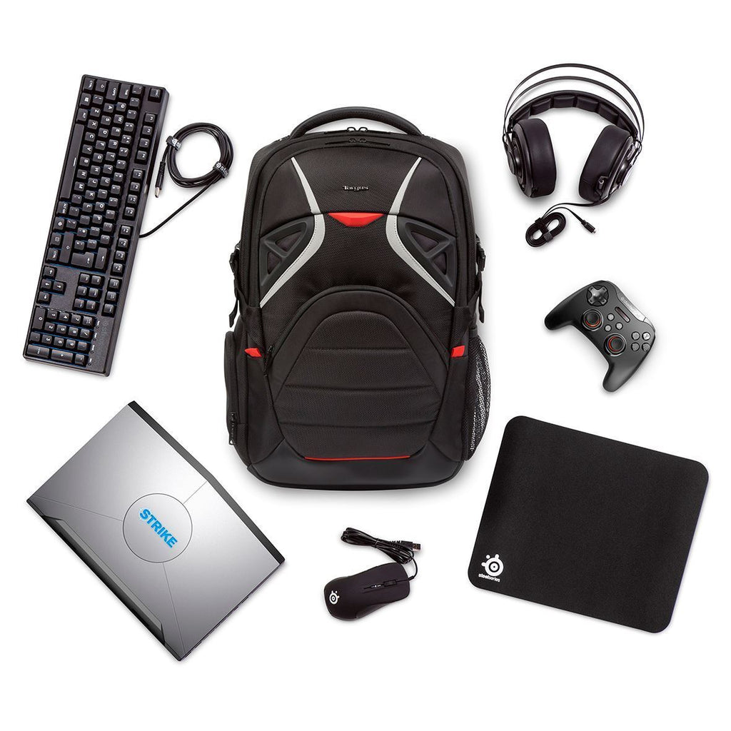 17.3 gaming laptop backpack 17.3" Strike Gaming Backpack (Black) – Targus AP
