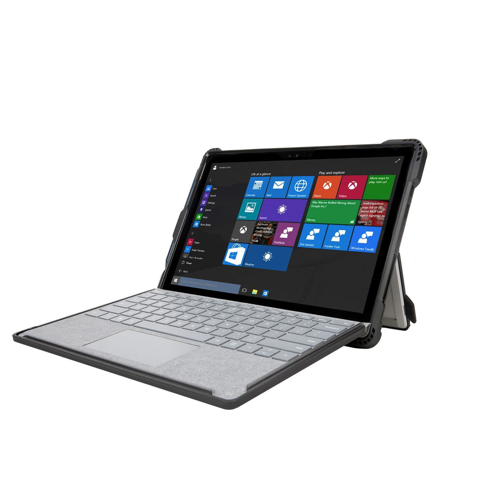 Housse Microsoft Surface Pro 4 Navitech simili cuir & support – Noire