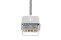 Aluminium Series 2-in-1 Lightning Cable (Silver)