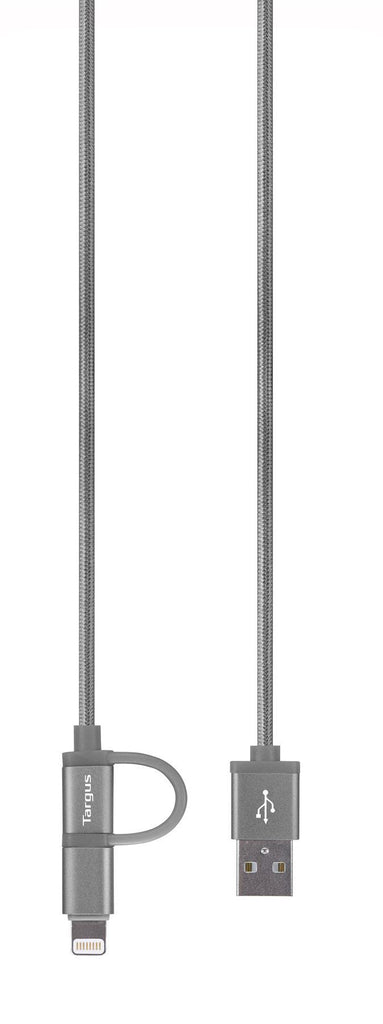 Aluminium Series 2-in-1 Lightning Cable (Space Gray)
