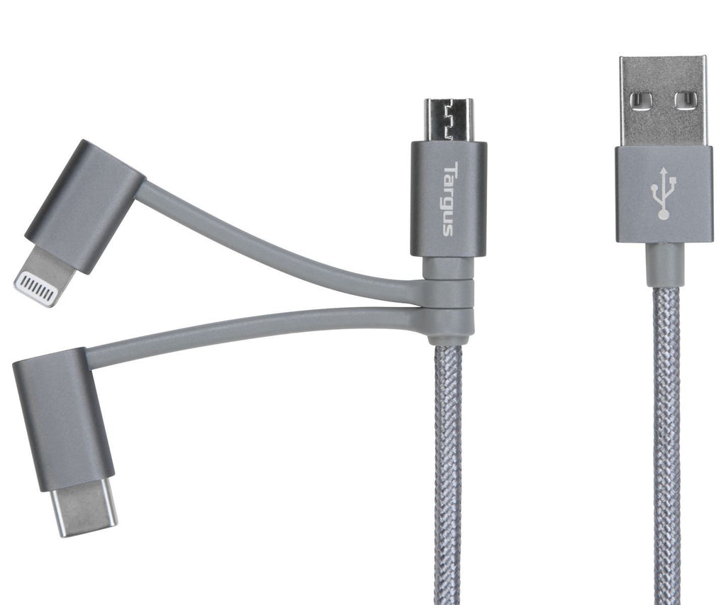 NEXT ONE USB-C TO LIGHTNING METALLIC CABLE SPACE GRAY - NEXT ONE