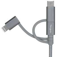 Aluminium Series 3-in-1 Lightning Cable (Space Gray)