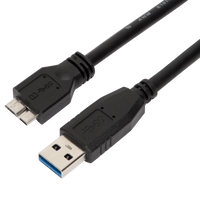 1.8M USB-A Male to micro USB-B Male Cable