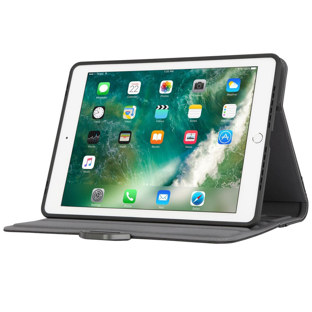 Versavu Signature case for iPad (6th gen. / 5th gen.), iPad Pro (9.7-inch), iPad Air 2 & iPad Air - Black/Charcoal