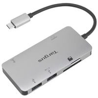 USB-C Multi-Port Single Video Adapter and Card Reader with 100W PD Pass-Thru