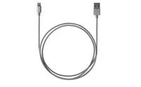 iStore Lightning Charge 4ft (1.2m) Braided Cable (Space Grey)