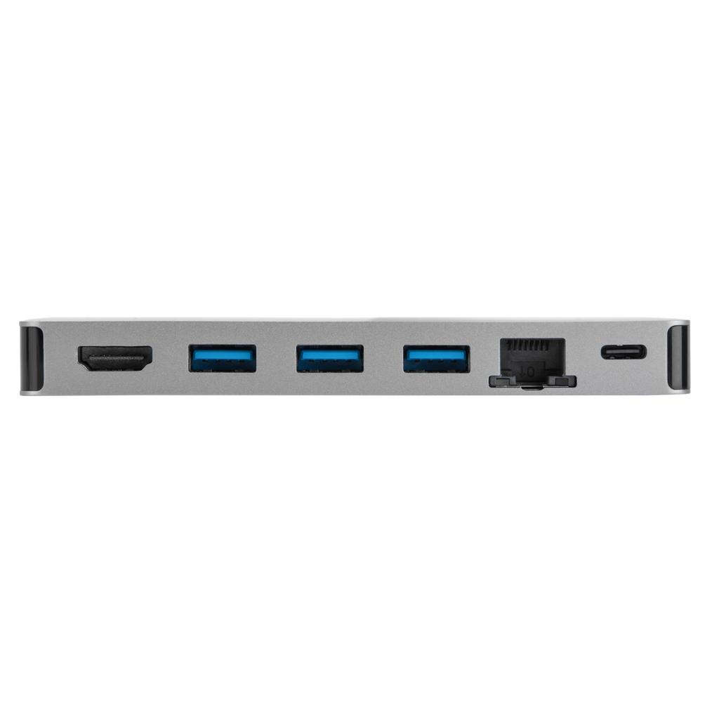 4-Port USB-C Hub with USB-C DP Alt Mode Video Output 4K 60Hz - 3x USB-A, 1x  USB Type-C, 100W Power Delivery Pass-Through, USB 3.2 10Gbps, 1ft/30cm