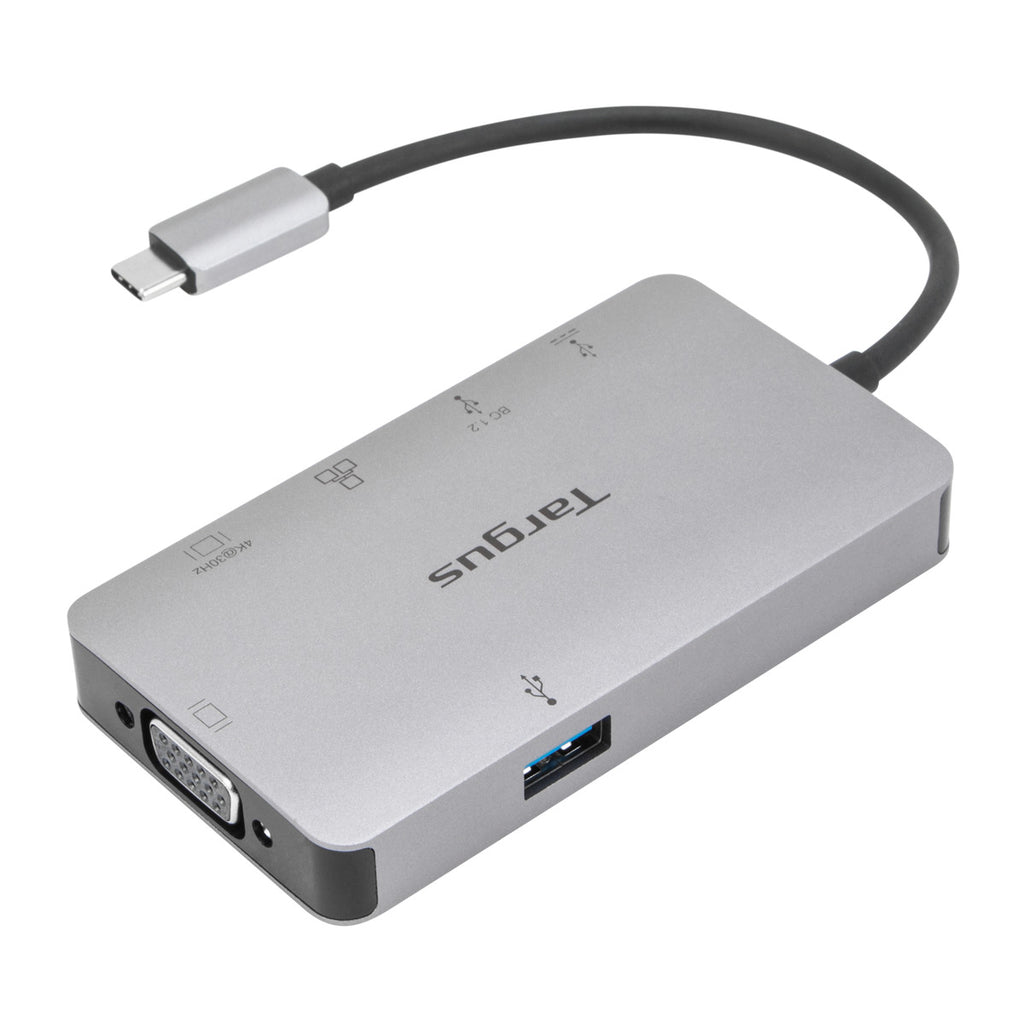 USB-C DP Alt Mode Single Video 4K HDMI/VGA Docking Station with