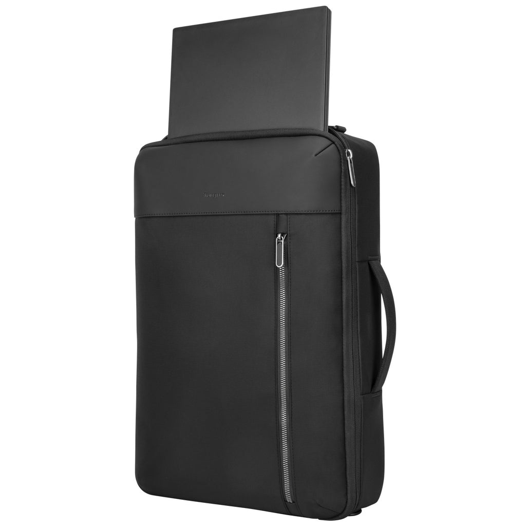 Honest Urban Convertible Tote Backpack in Black
