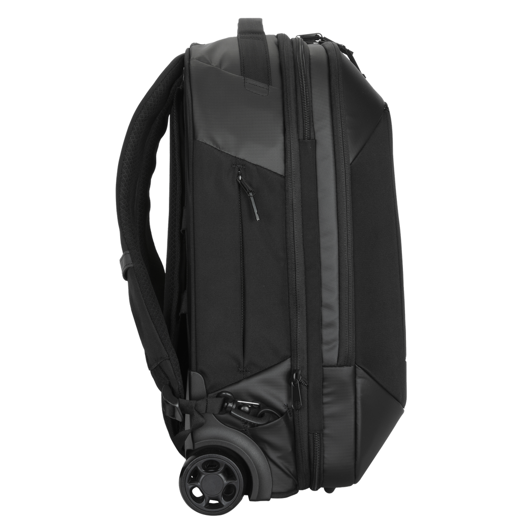 15.6” Mobile Tech Traveler EcoSmart® Rolling Backpack (Black)